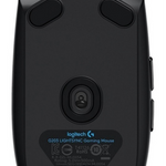 Mouse Gaming Logitech G203, color negro