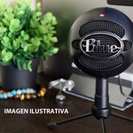 Micrófono Blue Snowball Ice Condensador Cardioide Negro