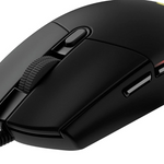 Mouse Gaming Logitech G203, color negro