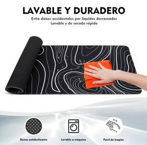 Alfombrilla Para Mouse Con Base De Goma Antideslizante 80*30