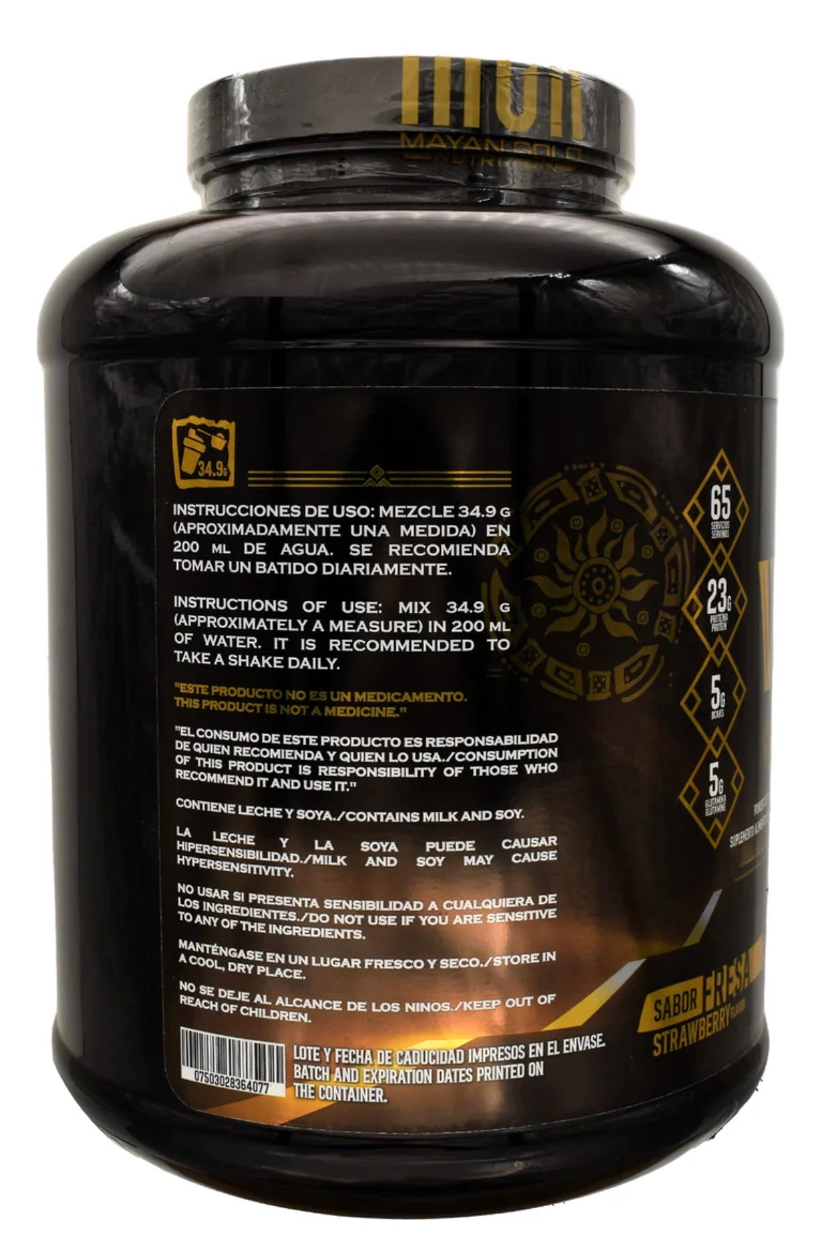 Whey Protein Sabor Fresa 5 Lb Mgn