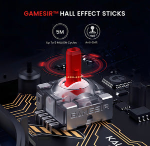 GameSir Kaleid Mando con cable y efecto Hall Compatible con Xbox X|S