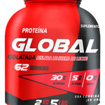 Proteina Whey Hidrolizada Isolate Global 2 Kg Sabores Vainilla, Fresa y Chocolate