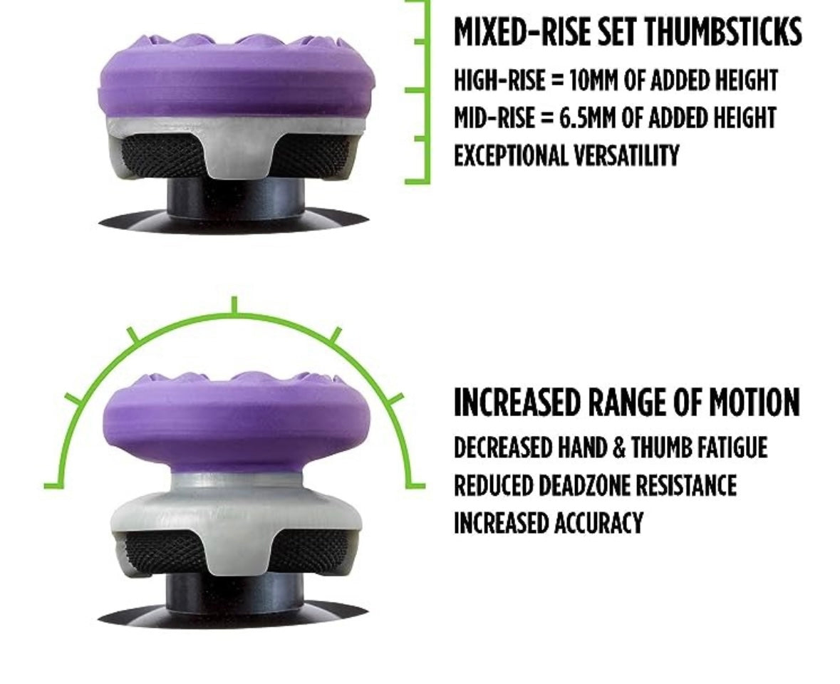 Kontrolfreek Fps Freek Galaxy Morado Para Ps4 Y Ps5, Xbox