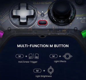 GameSir Kaleid Mando con cable y efecto Hall Compatible con Xbox X|S