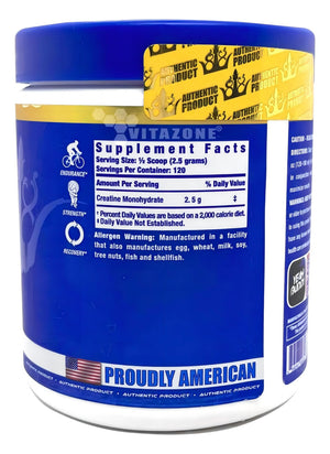 Ronnie Coleman Creatina XS Unflavoured Powder 120 Servicios