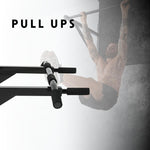 Barra Para Dominadas Pull Up Bar Bywell Color Negro