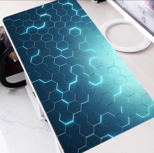 Mouse Pad Gamer Profesional Alfombrilla De Ratón 80x30 Cm Azul Acero