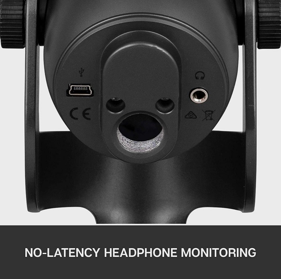 Micrófono Blue Yeti Condensador Omnidireccional color blackout