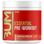 Pre Entreno Cbum Essential Pwo Raw Nutrition 30 Servicios Sabor Sour Watermelon