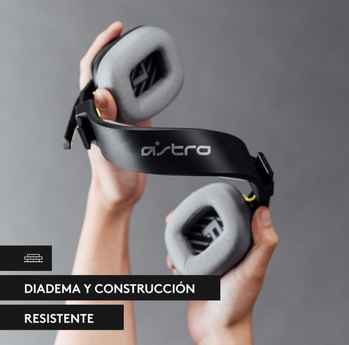 Headset Gaming Logitech Astro A10 Alámbrico para PlayStation Negro