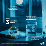 ZZZ BRN BPN PRO – Quemador de Grasa Nocturno con CLA, Carnitina, GABA, Magnesio y Manzanilla – Apoya la Relajación y Sueño Reparador 90 Cápsulas