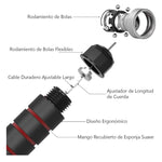 Soga Para Saltar Ajustable Oem Velocidad Con Rodamientos Ajustable Color Rojo