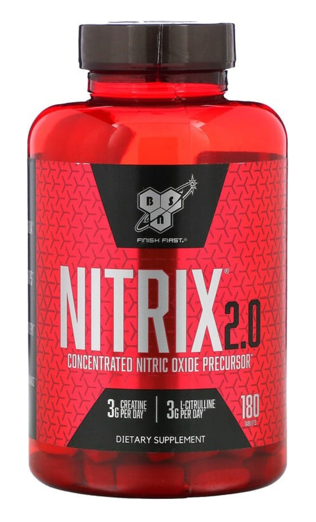 Pre Entreno Bsn Nitrix 2.0 180 Tabletas Pre Cursor Oxido