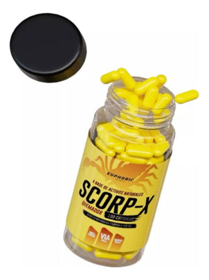 Termogenico Scorp-x Euphoric Quemador De Grasa 100 Cápsulas