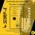 Termogenico Scorp-x Euphoric Quemador De Grasa 100 Cápsulas