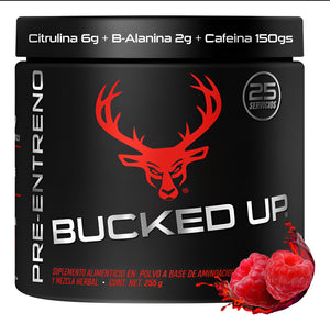 Bucked Up Pre Entreno | Beta Alanina + Citrulina | Blood Raz