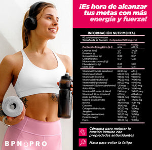Multivitaminico Para Mujer Y Creatina Monohidratada Bpn Pro Sabor Multi Plus Women y Creatina