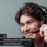 Headset Gaming Logitech Astro A10 Alámbrico para PlayStation Negro