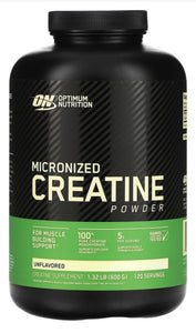 Suplemento en Polvo Optimum Nutrition Micronized Creatine Powder en Pote de 600g
