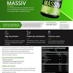 Massiv Proteina Whey 3.5 Kg Holix Lab 28 Serv Sabor Chocobanana