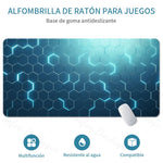 Mouse Pad Gamer Profesional Alfombrilla De Ratón 80x30 Cm Azul Acero
