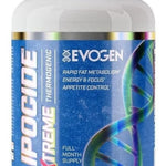 Termogenico Evogen Lipocide Xtreme 60 Capsulas Energia Sabor Sin sabor