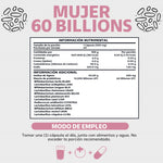 Probióticos Mujer 60 Billion + Prebióticos (prebiotic) + Inulina de Agave 12 Cepas Beyond Vitamins - Probióticos femeninos - Probióticos Vaginales Flora - Candida Cleanse Fibra - 60 Cápsulas