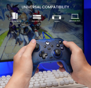 Controlador Gamesir T7 Para Pc/xbox Con Efecto Hall Stick Color Azul