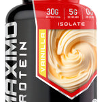 Proteína Isolate Maximo Protein 2.2kg 71 Servicios Sabores Vainilla