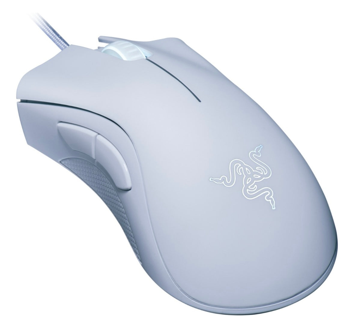 Mouse Gamer Alámbrico Razer Deathadder Essential Ergonómico Color Blanco