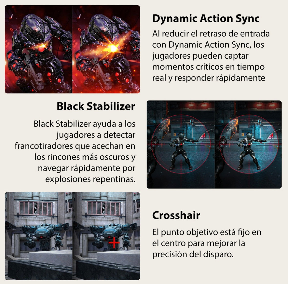 Monitor Gamer LG con pantalla de 24" 180Hz y resolución Full HD