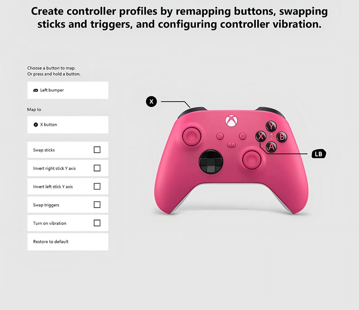 Controlador Xbox Series Deep Pink para Windows Android iOS, color rosa