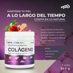 Colágeno Hidrolizado BPN PRO en Polvo con Ácido Hialurónico y Ácido Fólico, Sabor Fresa 360g Mejora tu Salud y Belleza, Fortalece Articulaciones, Piel Radiante, Suplemento Nutricional de Alta Calidad