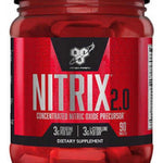 Bsn Nitrix 2.0 90 Tabletas Pre Entreno Oxido Nitrico Sabor Sin Sabor