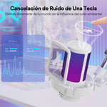 Maono Micrófono Gamer Rgb Condensador Usb Para Pc,dgm20s Color Blanco