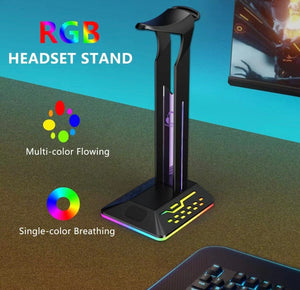 Soporte/base De Audífonos Gaming Para Escritorio