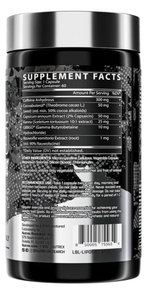 Nutrex Research Lipo 6 Hardcore 60 Capsulas