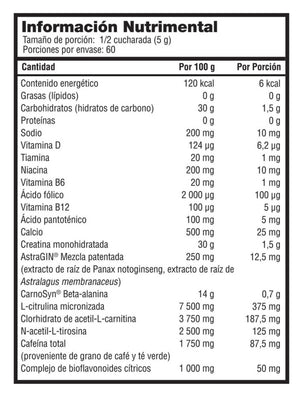 Gold Standard Pre Workout Pre Entrenador Optimum Nutrition Ponche de Frutas 300 Gramos