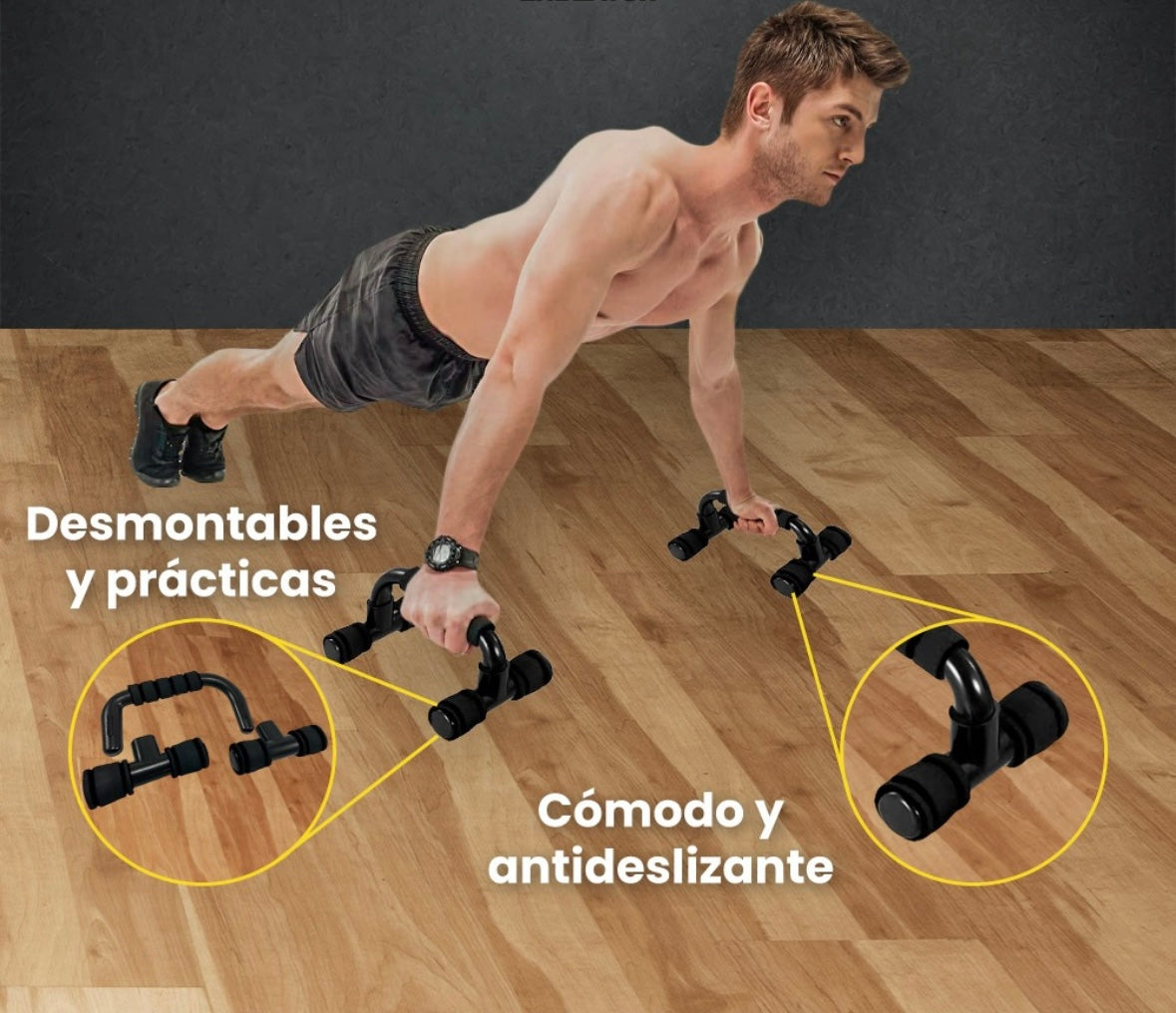 Kit Ejercitador en casa, ¡Entrena intenso y eficazmente ¡DESDE CASA!
