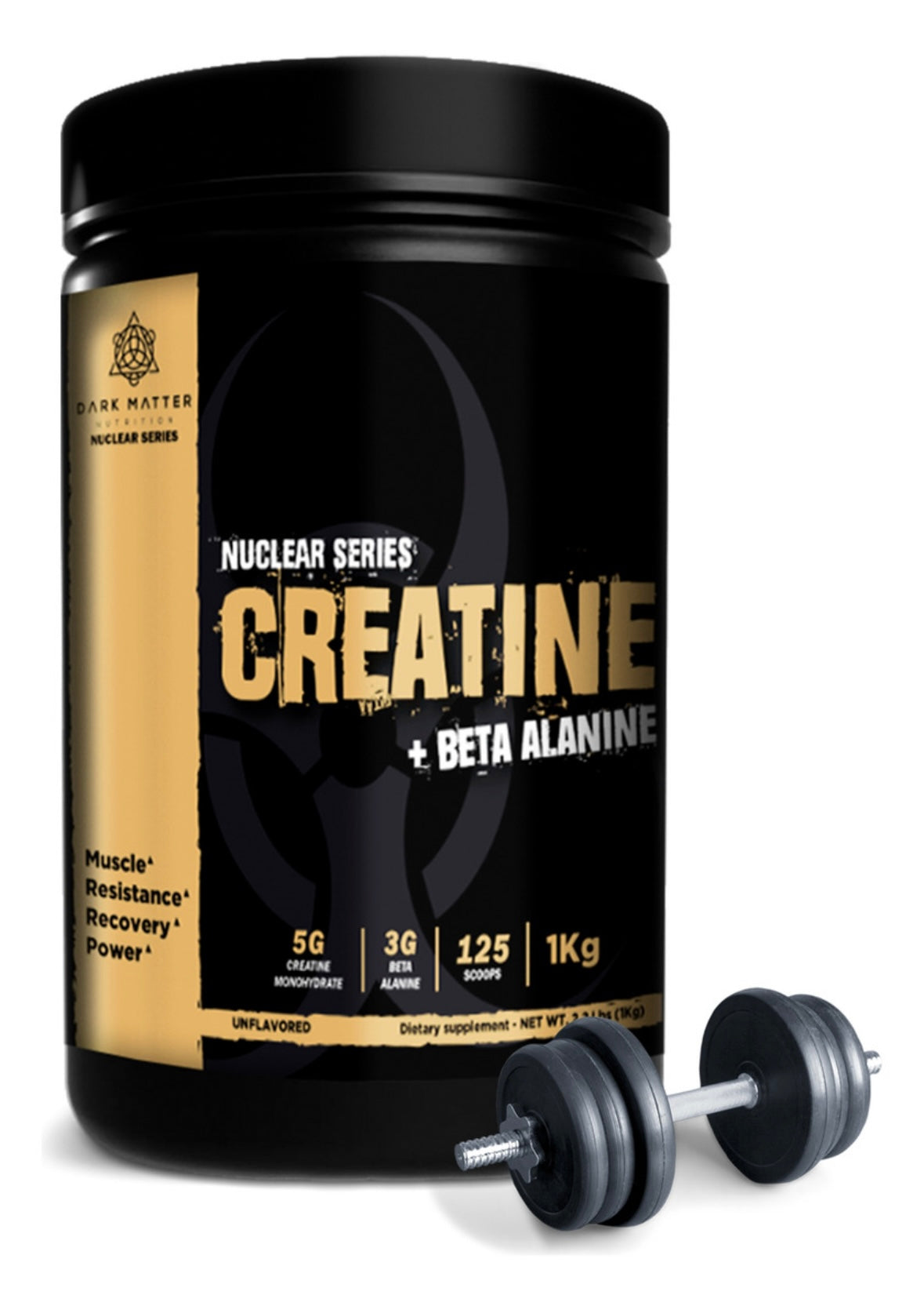 Creatina + Beta Alanine Dark Matter / 1kg / 125 Srv /