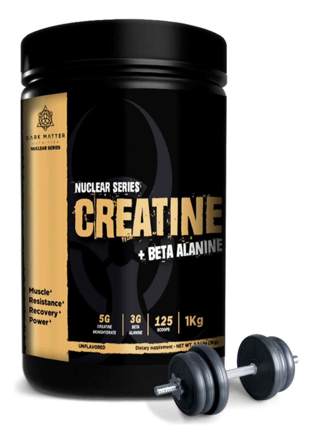 Creatina + Beta Alanine Dark Matter / 1kg / 125 Srv /