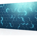 Mouse Pad Gamer Profesional Alfombrilla De Ratón 80x30 Cm Azul Acero