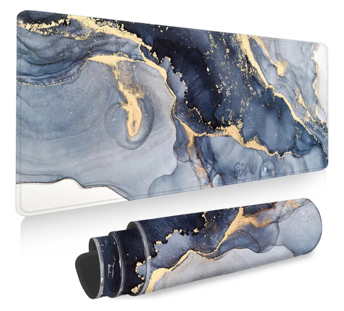 Mouse Pad Gamer Alfombrilla Ratón 80x30cm Profesional Color Color Azul Marino