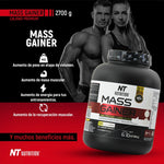 Ganador De Peso Premium Mass Gainer 6 Lbs Nt Nutrition Sabor Vainilla