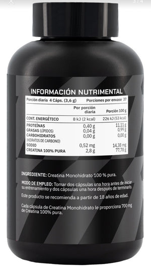 Creatina Monohidrato 150 Capsulas Prowinner