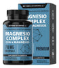 Beyond Vitamins | Magnesio Complex | Citrato de Magnesio polvo, Glicinato de Magnesio, Gluconato de Magnesio y Óxido de Magnesio | Vitaminas Mujer / Hombre - Magnesium - 60 cápsulas