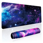 Mouse Pad Alfombrilla Ratón 80x30cm Profesional Color Mundo Galaxia Universo