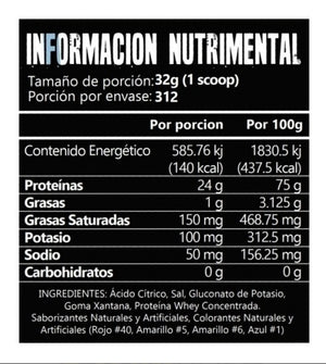 Suplemento en polvo 43 Supplements Proteína sabor chocolate x 10kg
