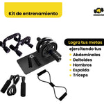 Kit Ejercitador en casa, ¡Entrena intenso y eficazmente ¡DESDE CASA!